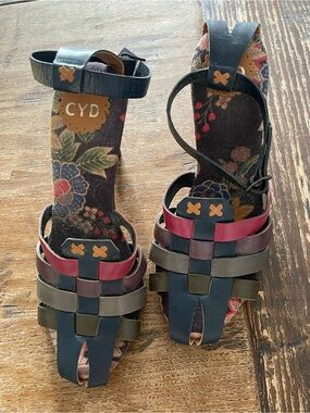 Cydney Mandel Peep Toe Heels